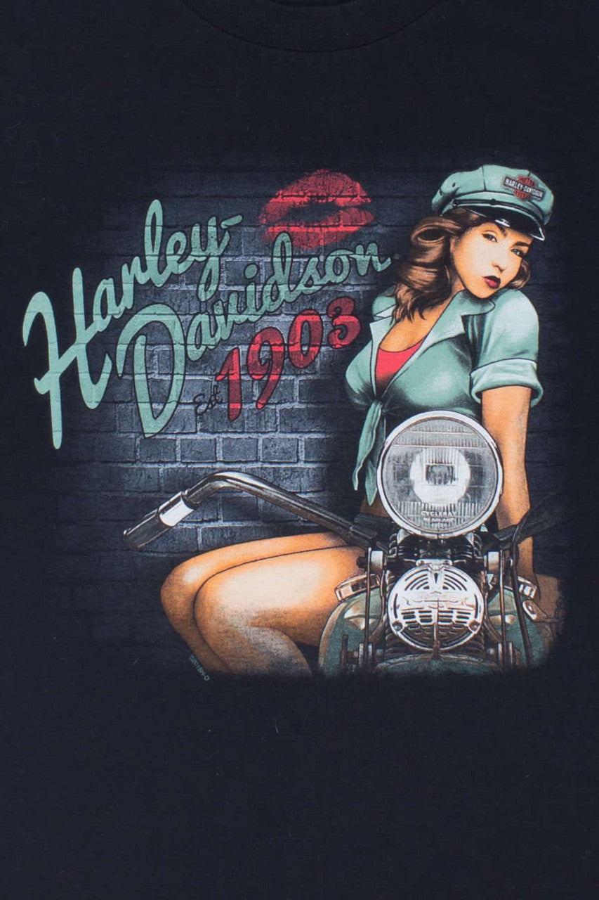 Harley Davidson Pin Up T-shirt
