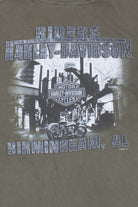 Army Green Harley Davidson T-shirt