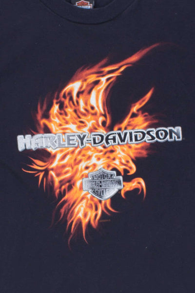 Harley Davidson Flaming Eagle T-shirt – Ragstock