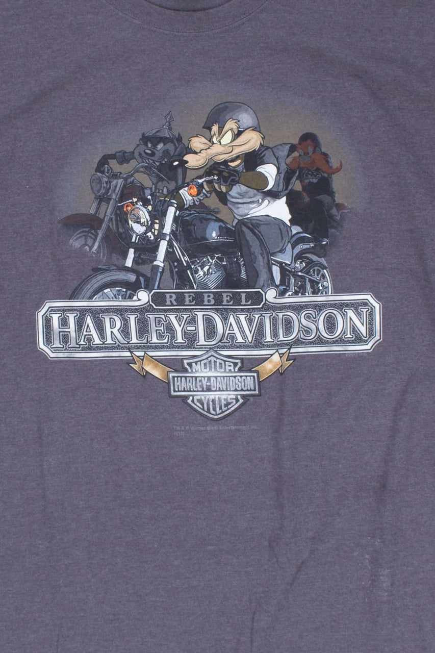 Looney Tunes Rebel Harley Davidson T-shirt