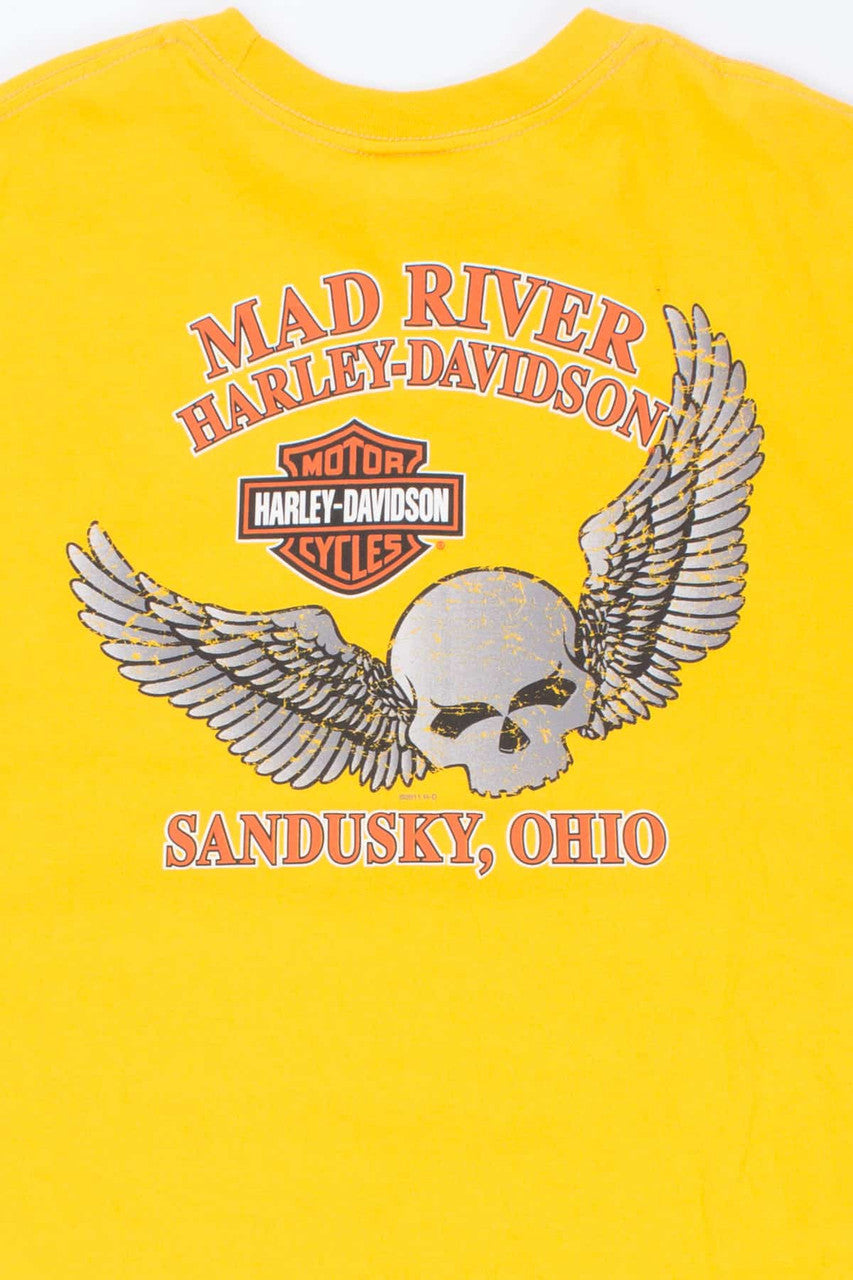 Live Free Ride Hard Harley T-shirt