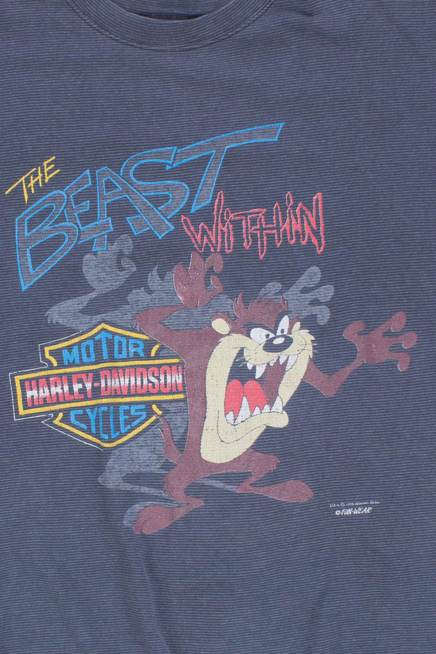 93' Taz Harley Davidson Vintage T-shirt