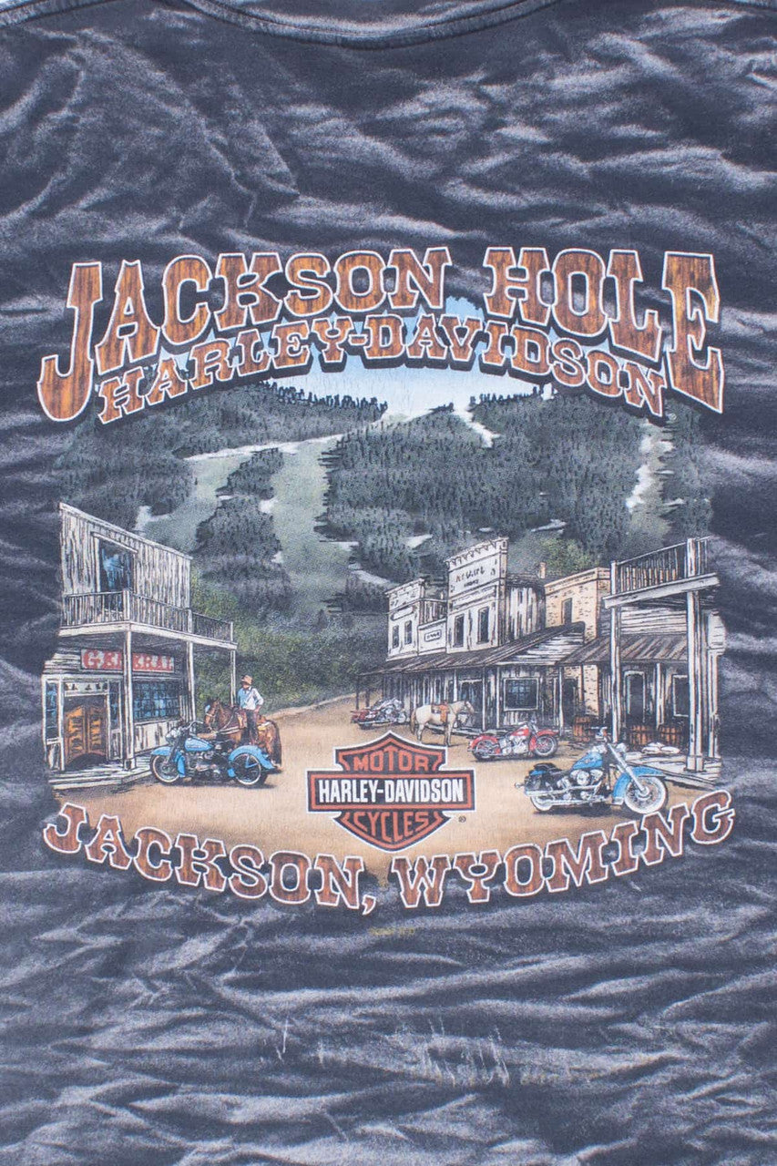 Jackson Hole Harley Davidson T-shirt