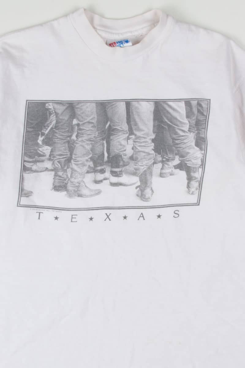 Texas Cowboy Boots Souvenir T-Shirt