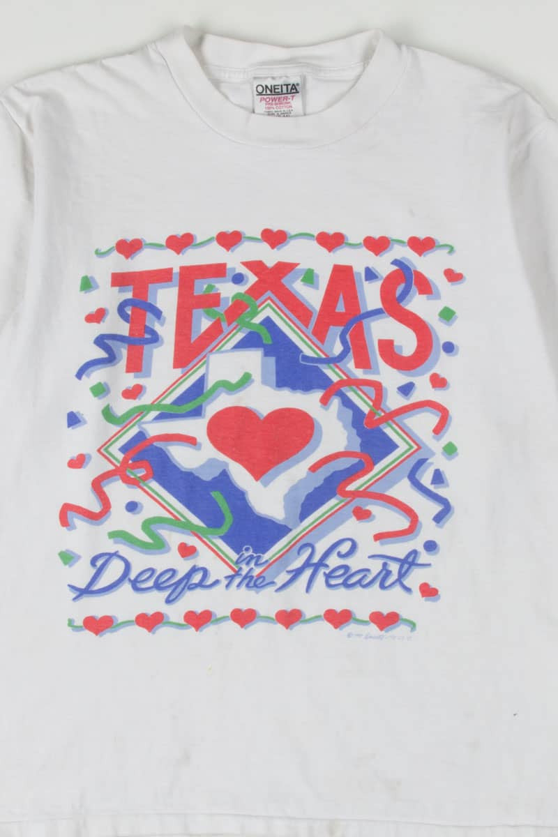 Deep In The Heart Texas Souvenir T-Shirt
