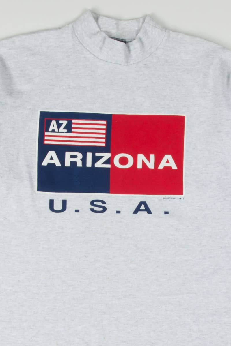 Arizona Mock Neck Souvenir T-Shirt