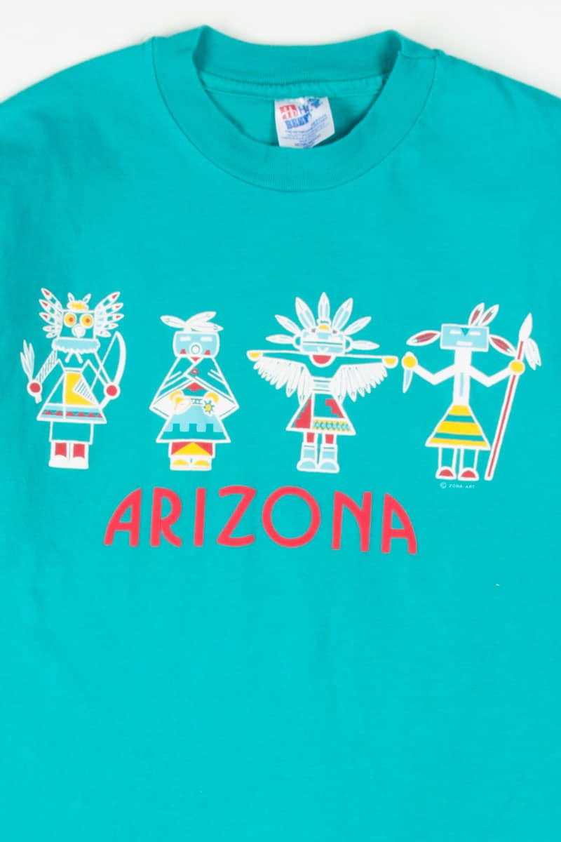Teal Arizon Souvenir T-Shirt