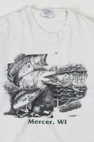 Lake Fish Mercer, WI Souvenir T-Shirt