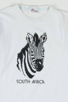 Vintage Zebra South Africa Souvenir T-Shirt