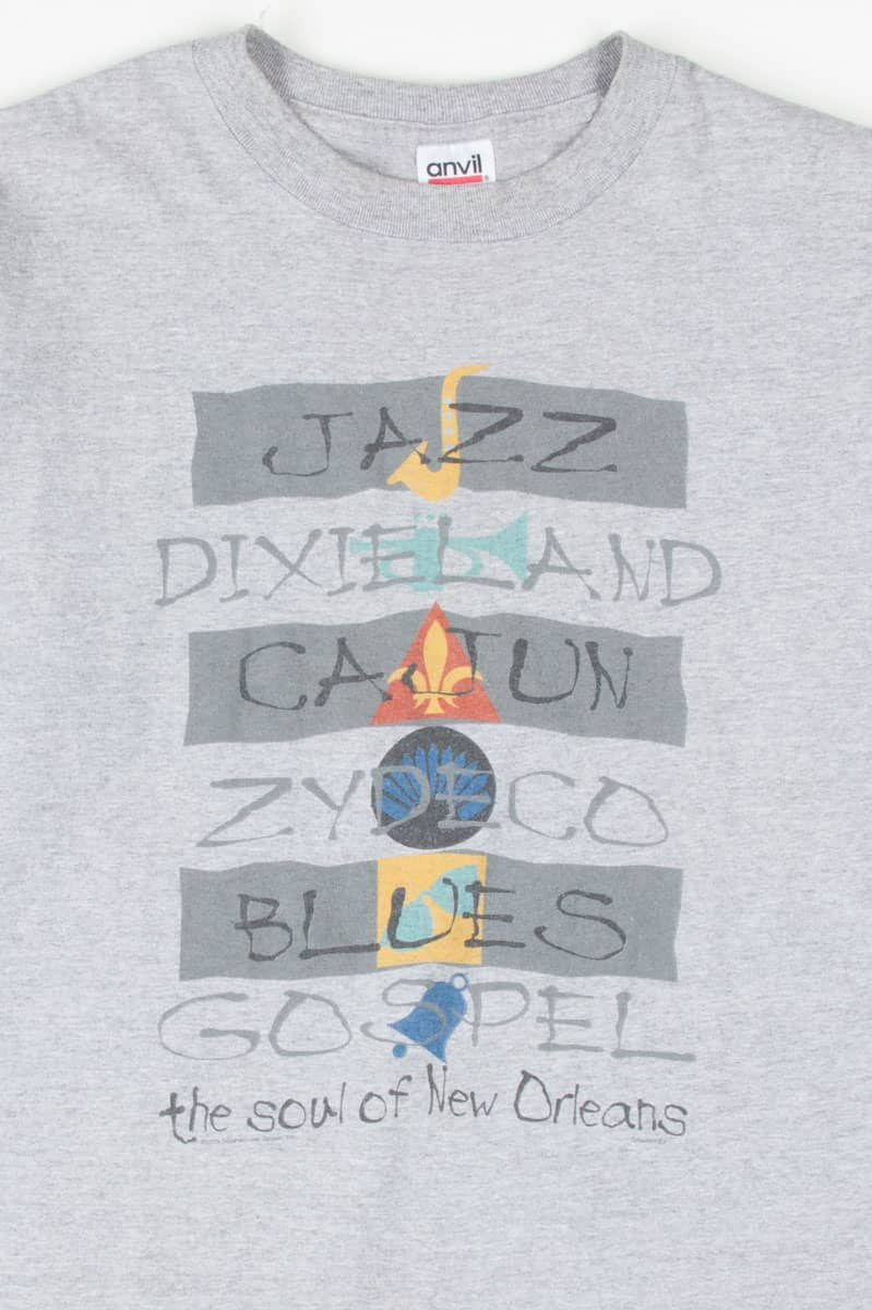 Music The Soul of New Orleans Souvenir T-Shirt