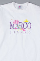 Embroidered Marco Island Souvenir T-Shirt
