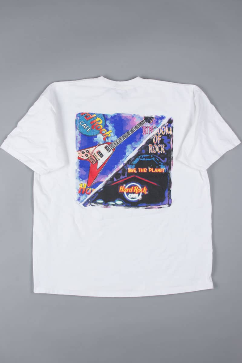 Hard Rock Cafe Orlando Abstract Pictures Souvenir T-Shirt