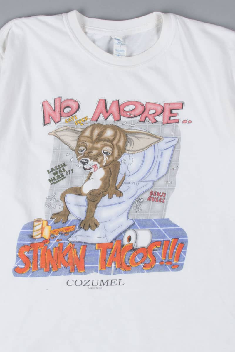 Stinkin Tacos!!! Cozumel Mexico Souvenir T-Shirt