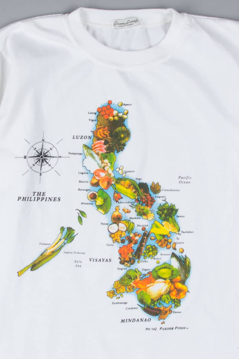 The Philippines in Food Souvenir T-Shirt