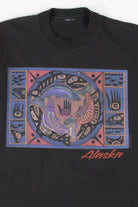 Alaska Salmon Picture Souvenir T-Shirt