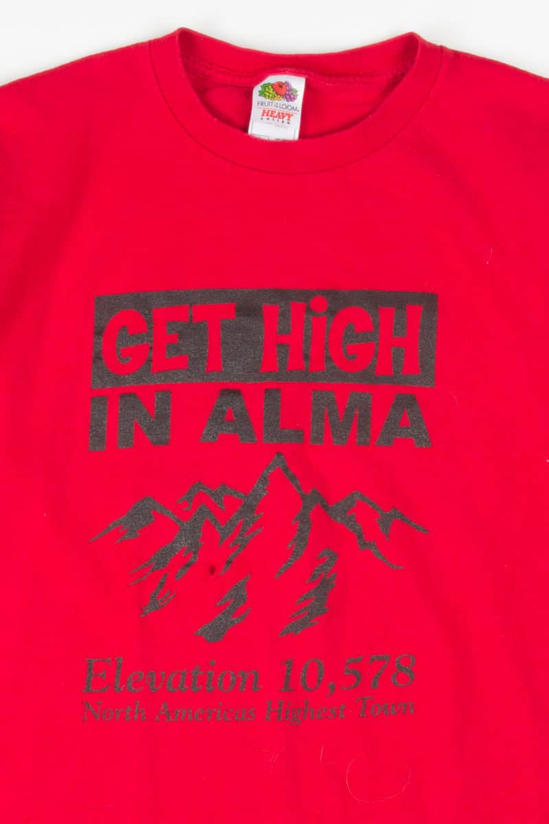 Get High In Alma Souvenir T-Shirt