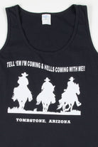 Hells Coming With Me! Tombstone Souvenir Tank
