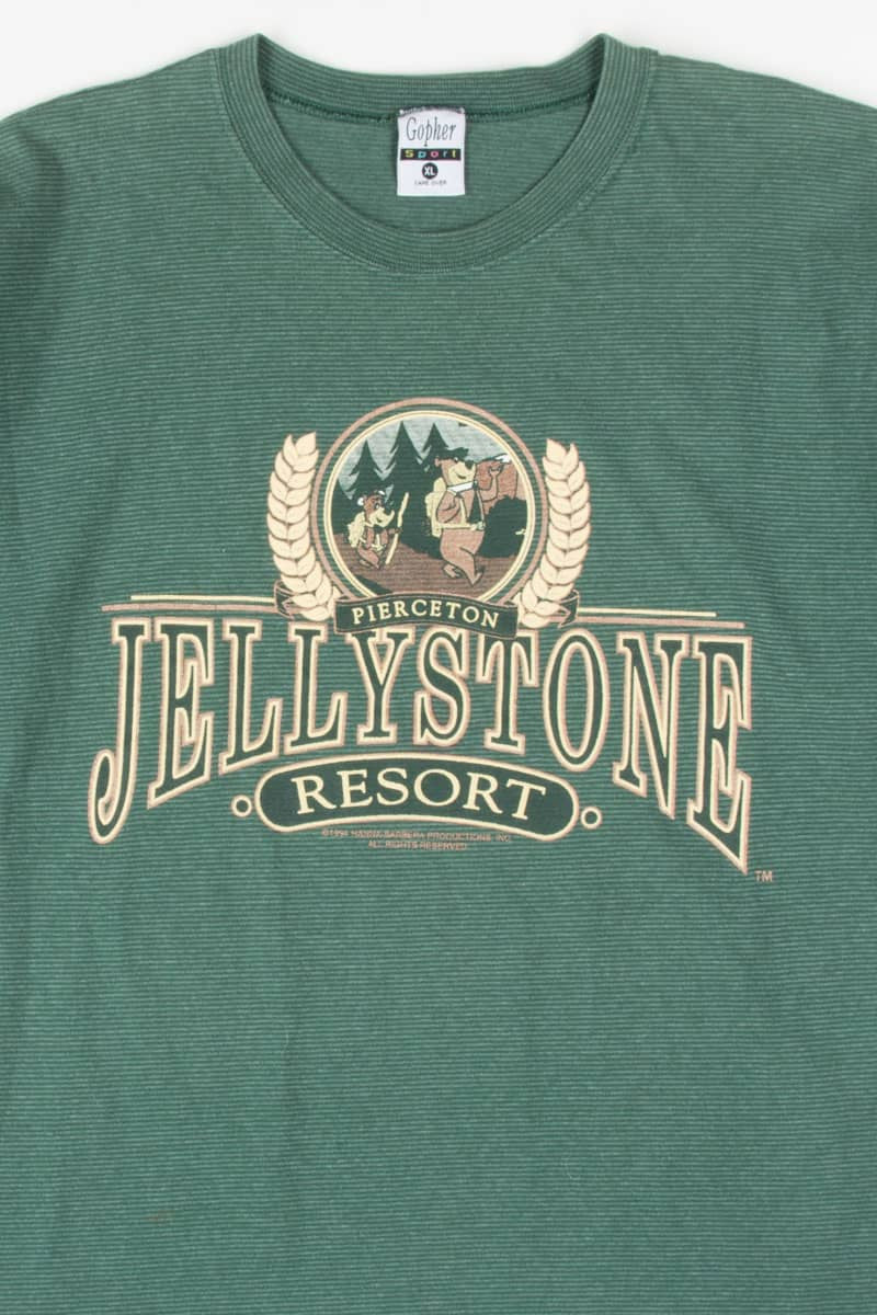 Jellystone Resort Yogi Bear Souvenir T-Shirt (single stitch)