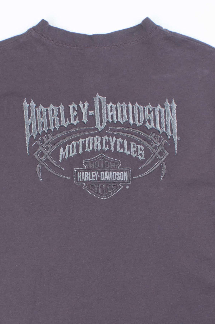 Harley Davidson T-shirt with Stitching