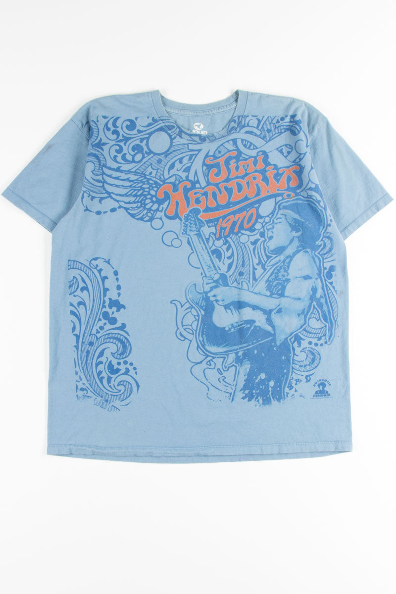 Blue Jimi Hendrix Tee