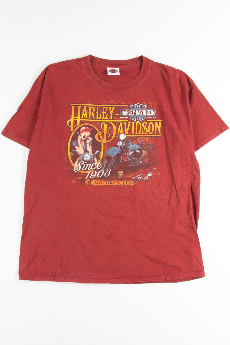 Geneva Switzerland Harley-Davidson T-Shirt