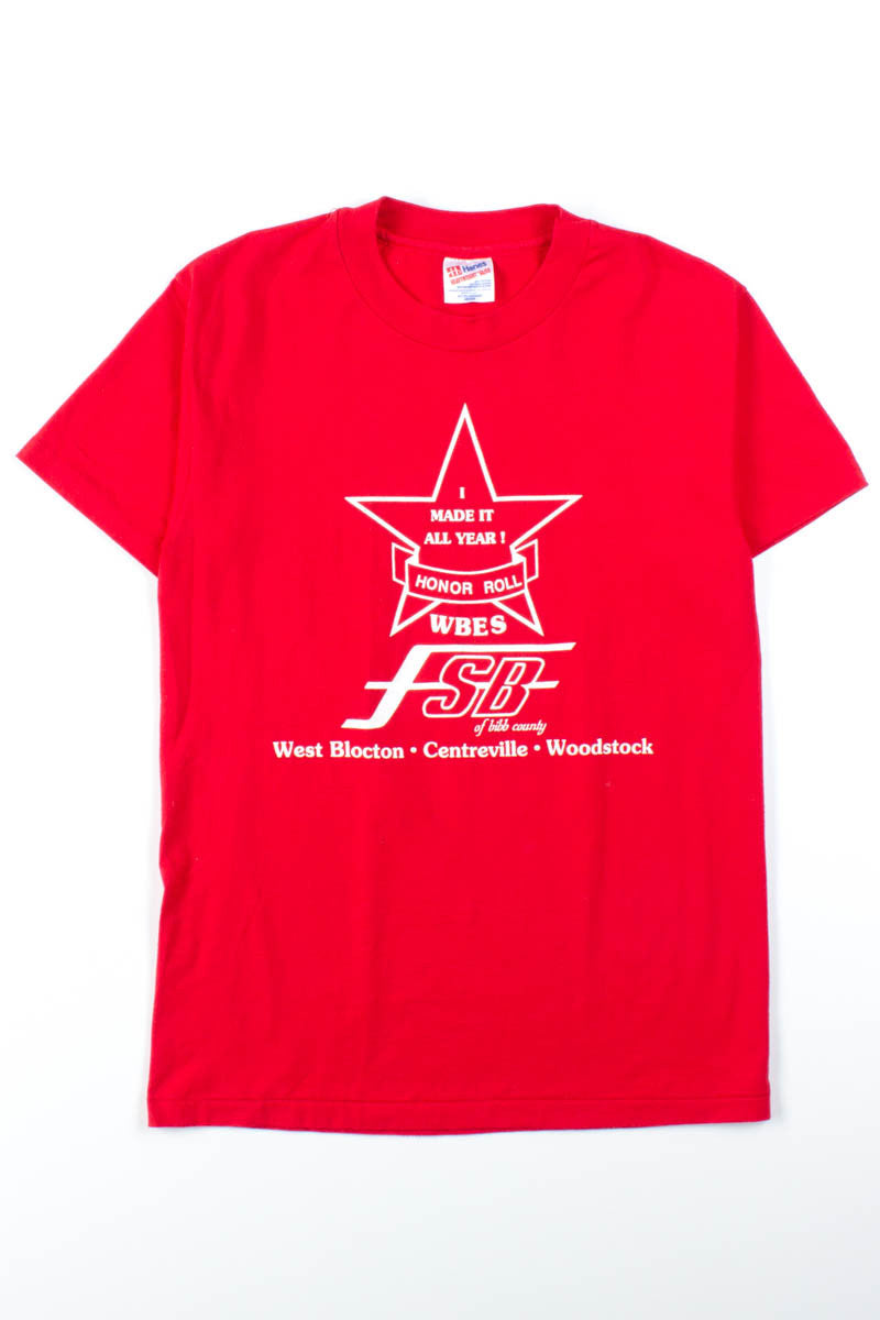 Bibb County Honor Roll Tee