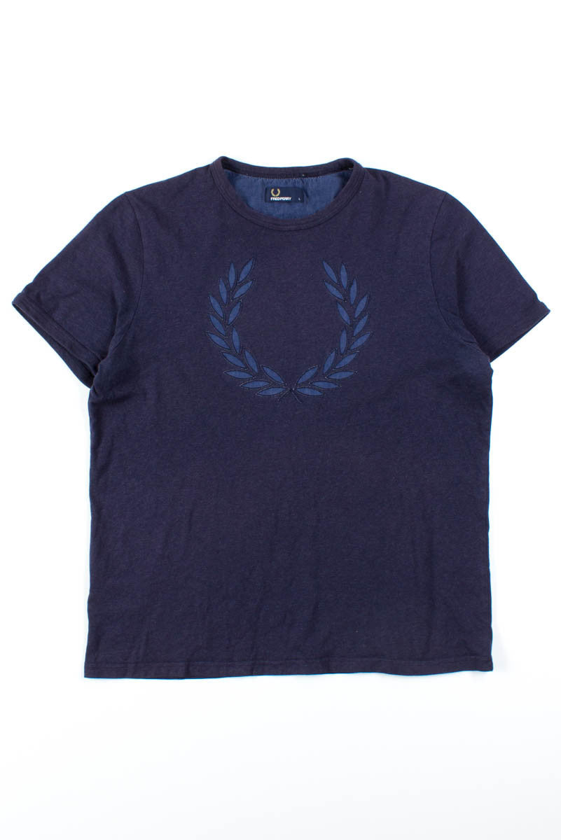 All Navy Fred Perry Tee