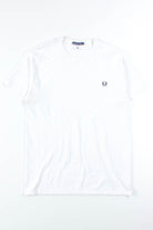 White Fred Perry Tee