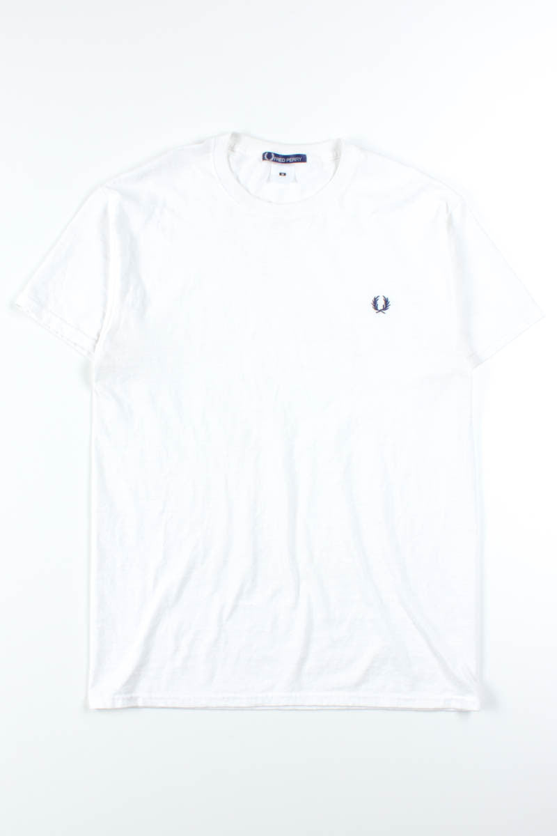White Fred Perry Tee