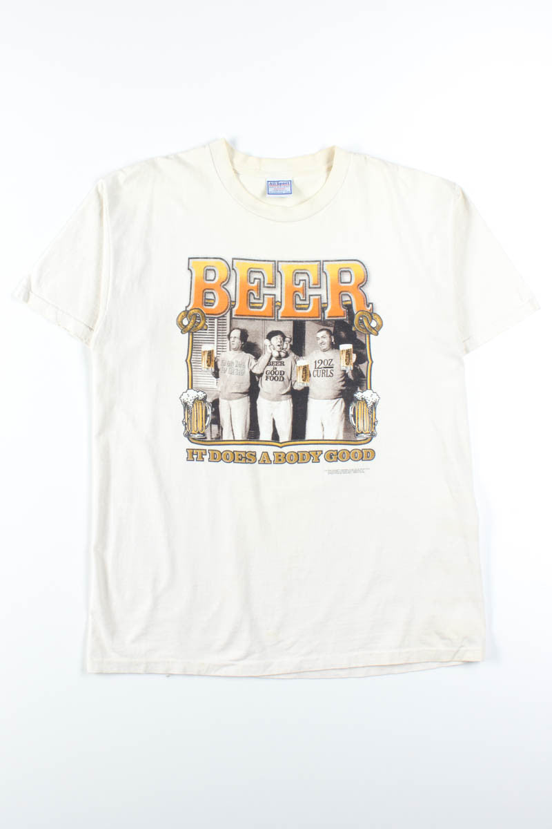 Three Stooges Beer T-Shirt