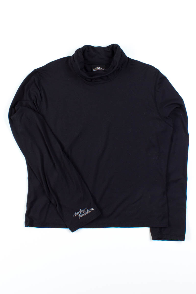 Black Harley-Davidson Turtleneck