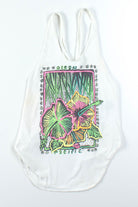 Neon Flower Ocean Pacific Tank Top