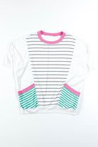 Watermelon Striped Blouse