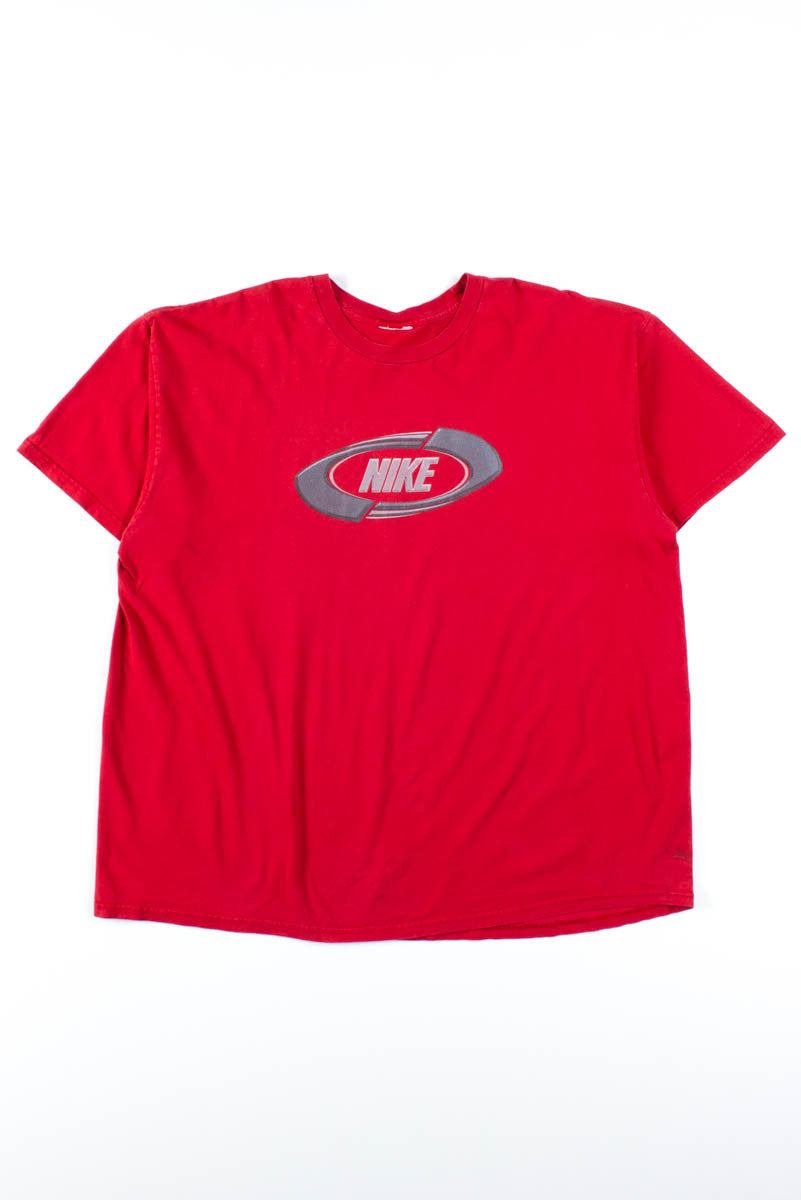 Red Nike Y2K T-shirt