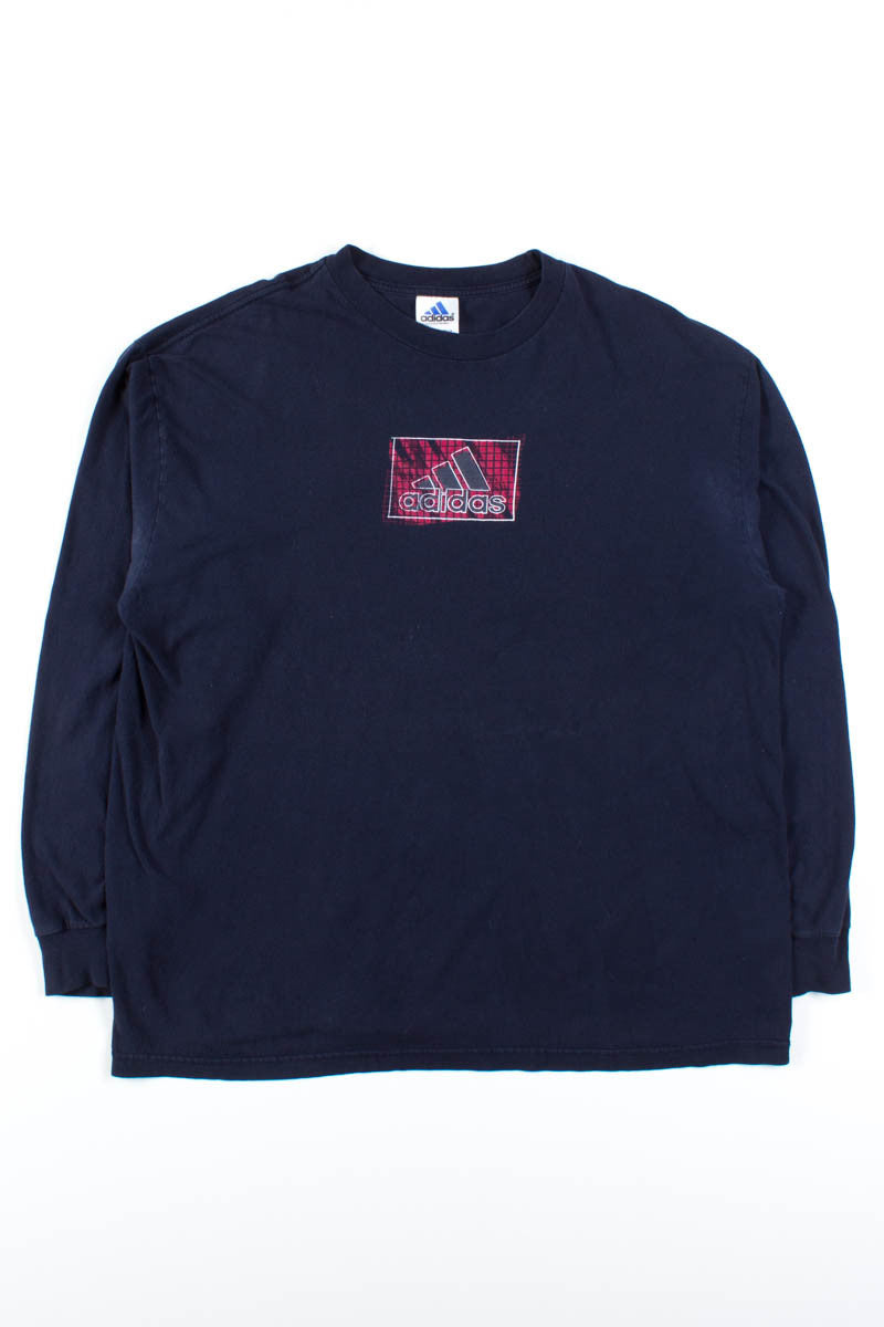 Black Adidas Long Sleeve T-Shirt