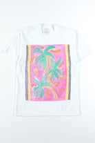 Watercolor Palm Print T-Shirt