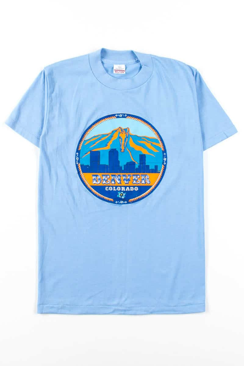 Denver Skyline Vintage T-Shirt