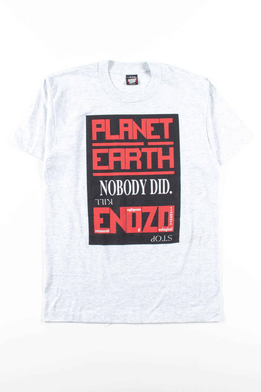 Planet Earth ENOZO Vintage T-Shirt 1