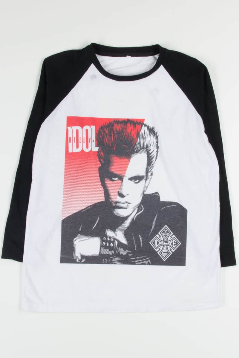 Billy Idol Baseball T-Shirt