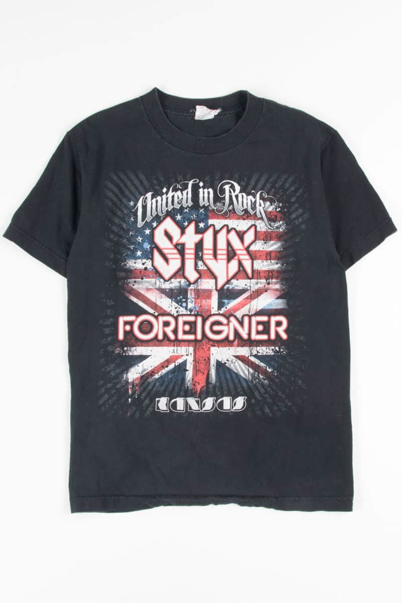 United In Rock 2010 Tour T-Shirt