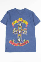 Blue Guns n Roses Appetite for Destruction T-Shirt