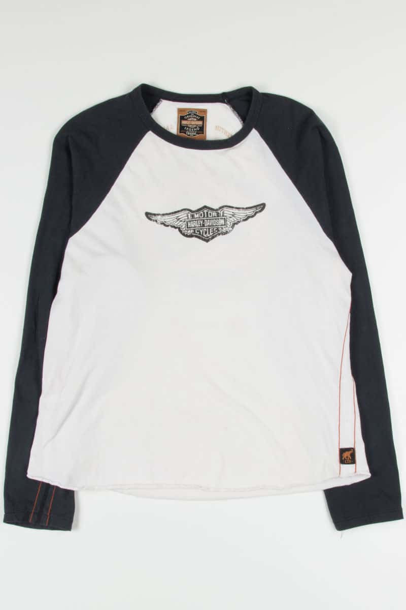 Baseball Style Harley-Davidson T-Shirt