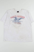 Stained Washington D.C. Harley-Davidson T-Shirt