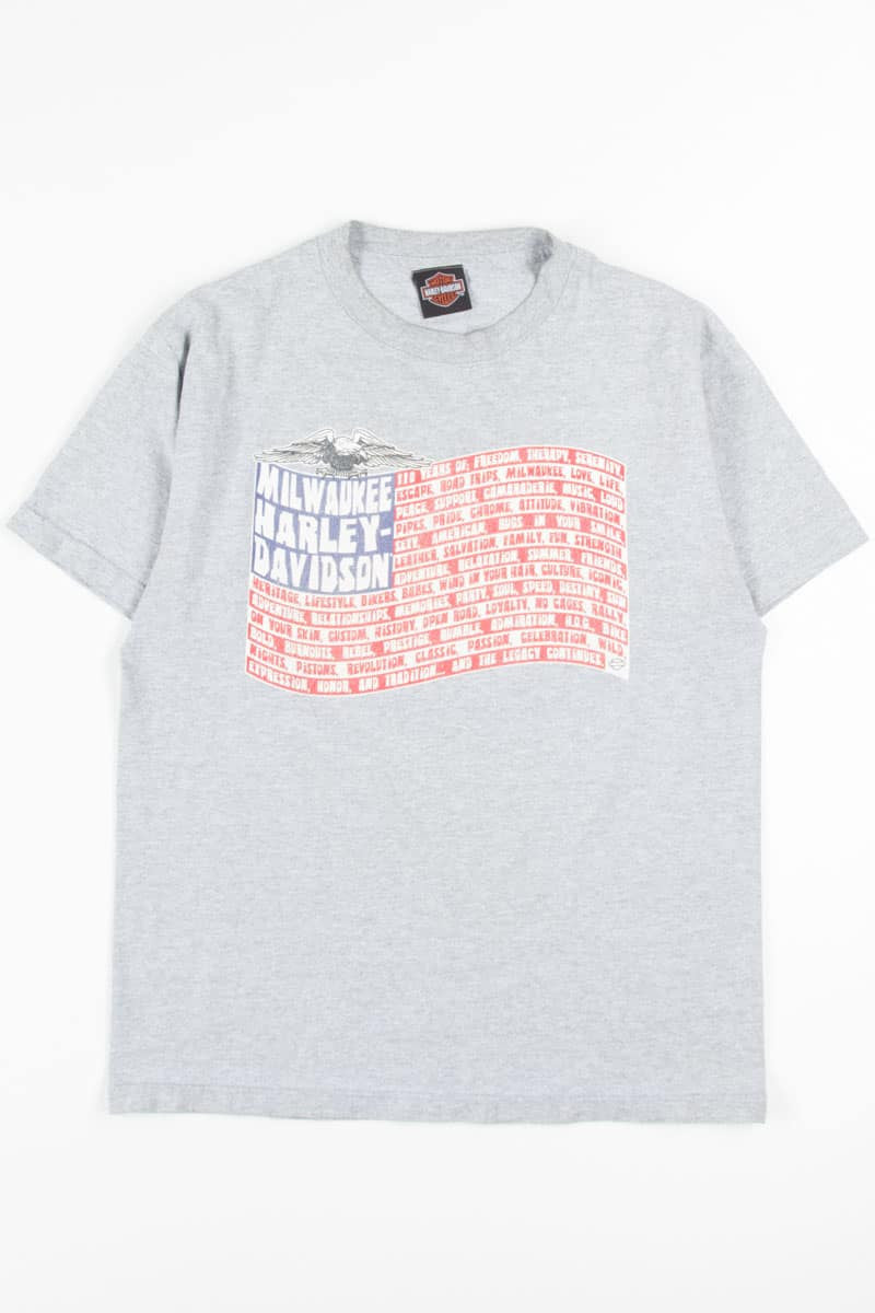 Milwaukee Flag Harley-Davidson T-Shirt
