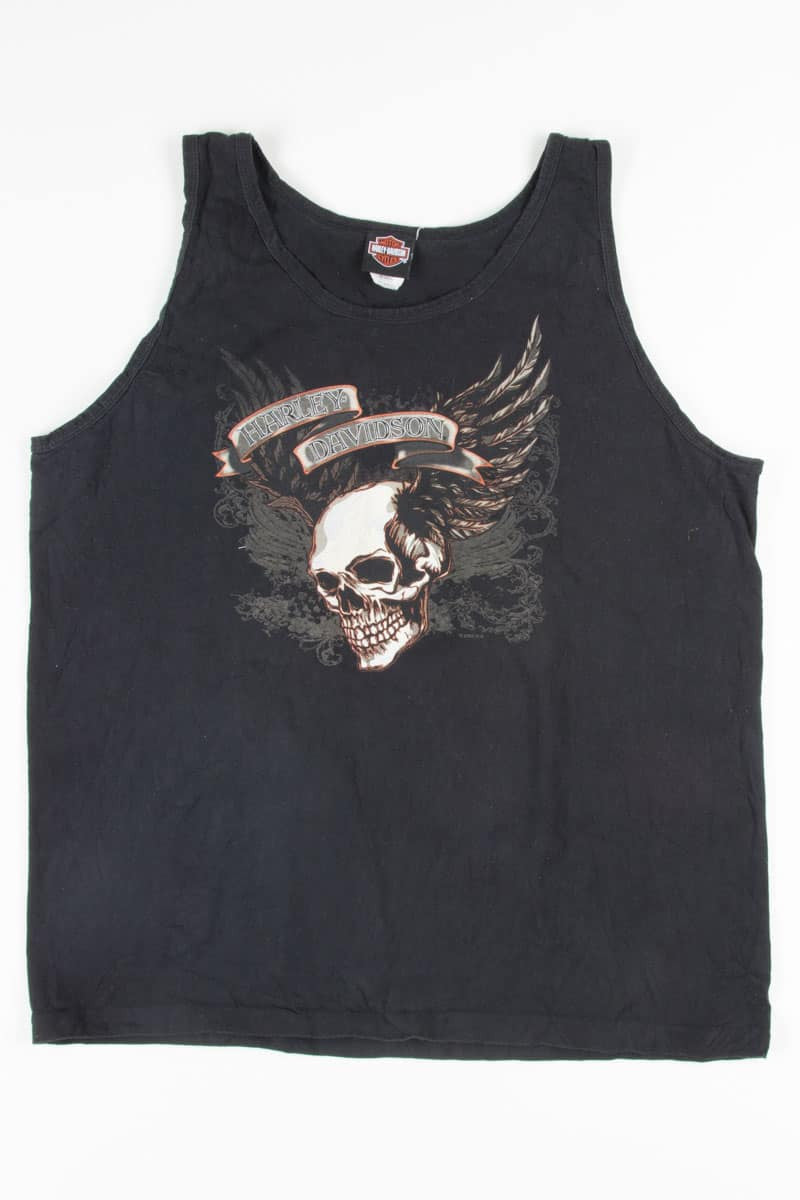 Dubois PA Skull Harley-Davidson Tank