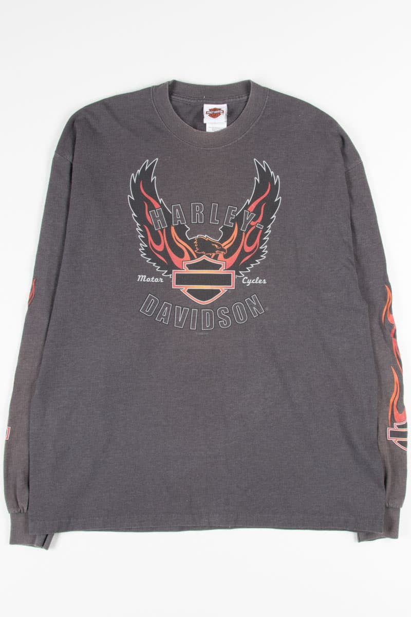 Mancuso Houston Harley-Davidson Long Sleeve T-Shirt
