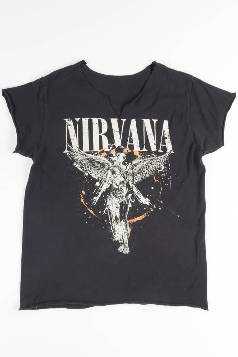Nirvana In Utero Cut Up T-Shirt
