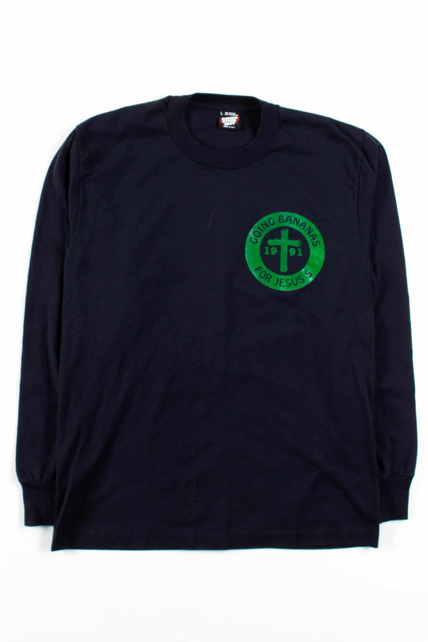 Going Bananas For Jesus Longsleeve T-Shirt