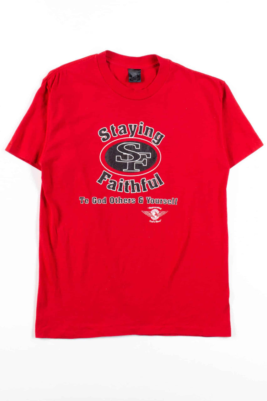 Staying Faithful Vintage T-Shirt