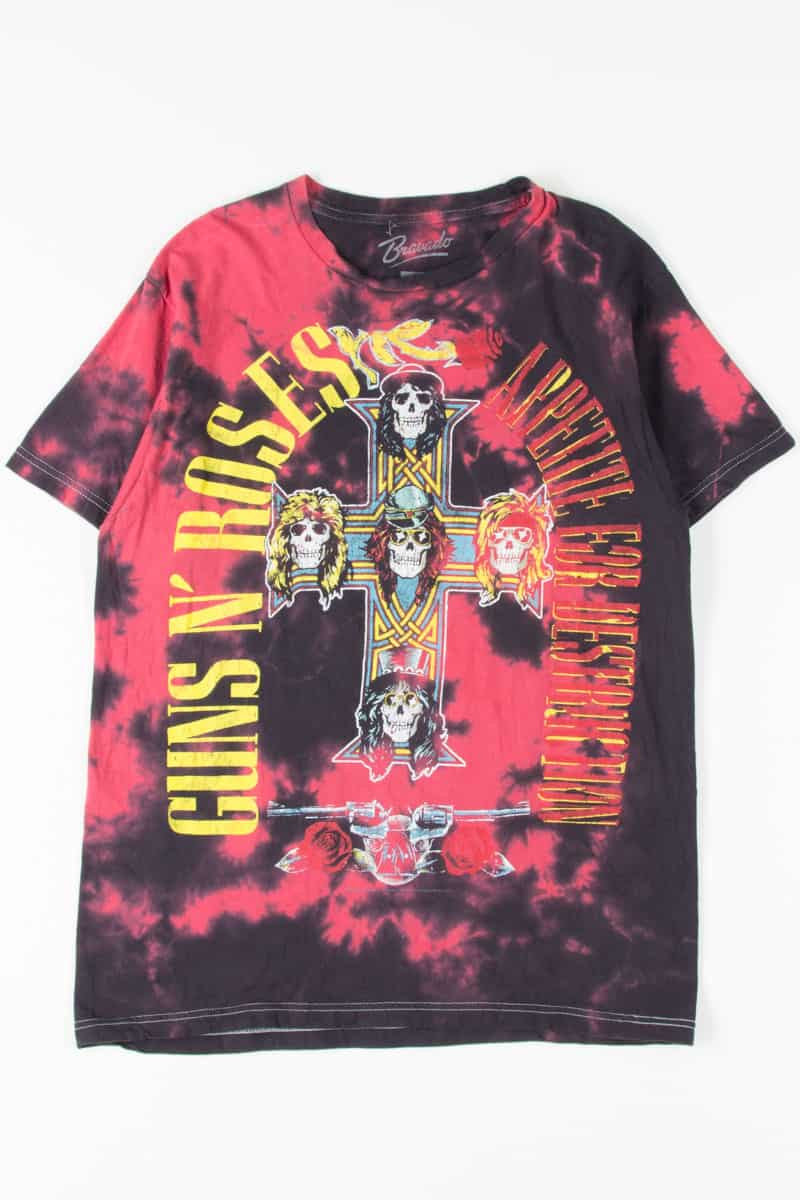 Tie Dye Guns N' Roses Appetite for Destruction T-Shirt